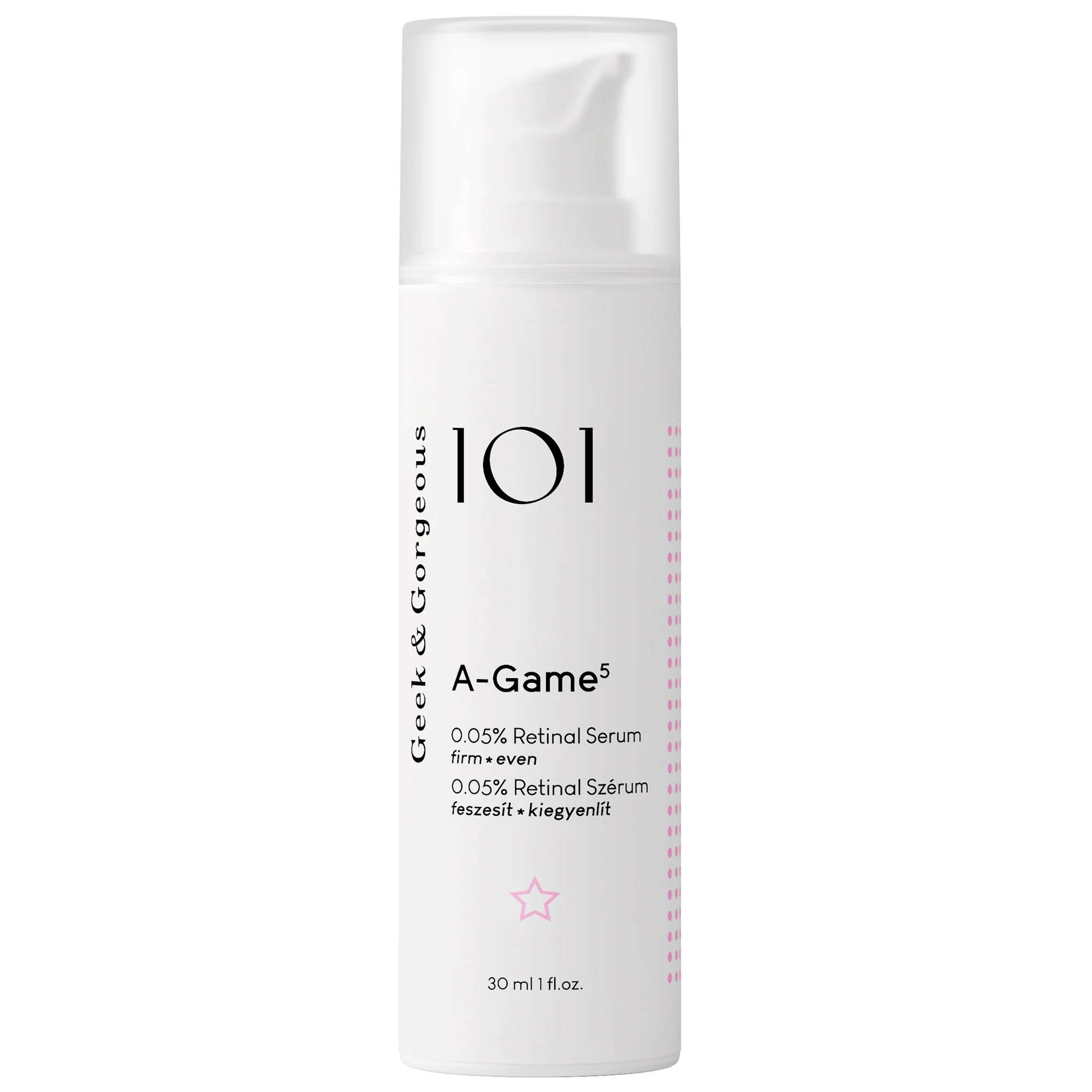 Geek & Gorgeous A-Game 5 0,05% Retinal Serum